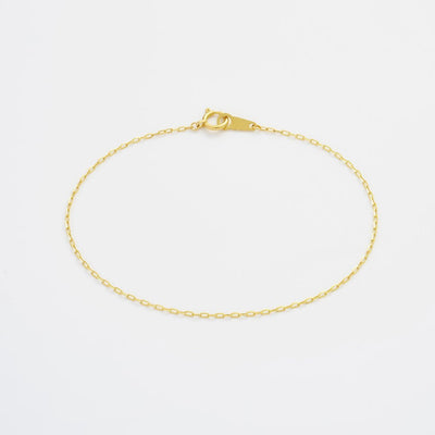 Cable Chain Bracelet - Gold 24k
