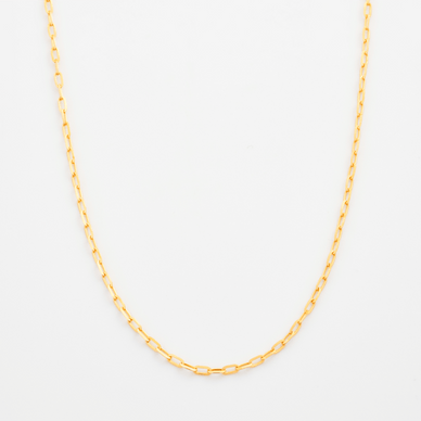 Cable Chain Necklace - Gold 24k