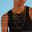 Cable Chain Necklace - Gold 24k