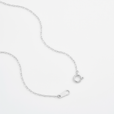 Cable Chain Necklace - Platinum