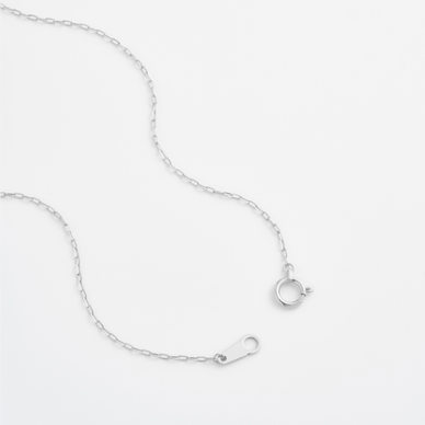 Cable Chain Necklace - Platinum