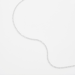 Cable Chain Necklace - Platinum