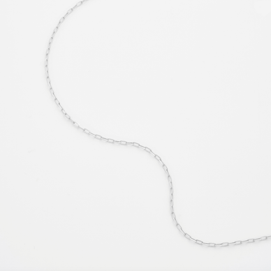 Cable Chain Necklace - Platinum