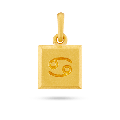 Cancer Zodiac Pendant - Gold 18k