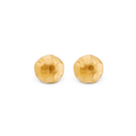 Circle stud earrings