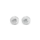 Circle stud earrings