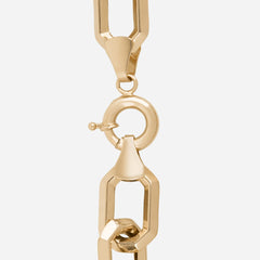 Classic Gold Link Bracelet