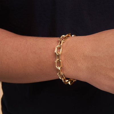 Classic Gold Link Bracelet