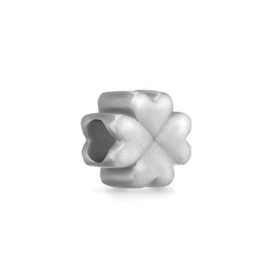 Clover Leaf Charm - Platinum