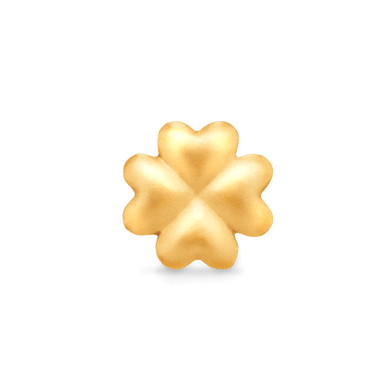 Clover Leaf Charm - Gold 24k