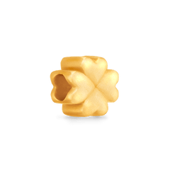 Clover Leaf Charm - Gold 24k