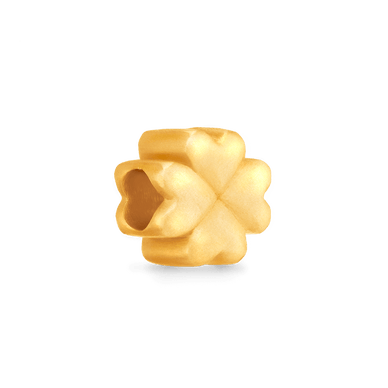 Clover Leaf Charm - Gold 24k