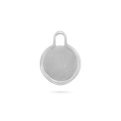 Coin Pendant - Platinum