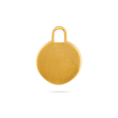 Coin Pendant - Gold 24k