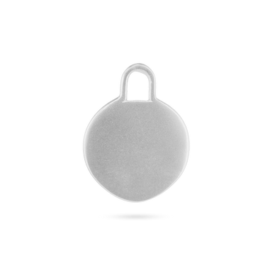 Coin Pendant - Platinum