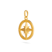 Compass Pendant - Gold 24k