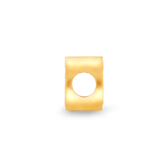 Crescent Moon Charm - Gold 24k