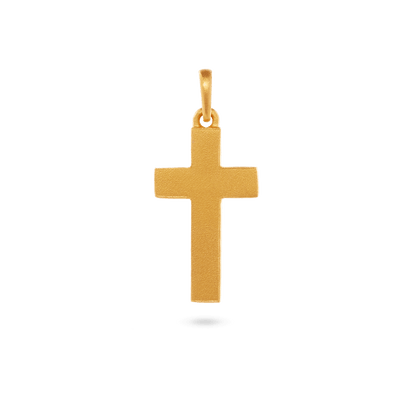 Cross Pendant - Gold 24k