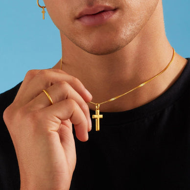 Cross Pendant - Gold 14k