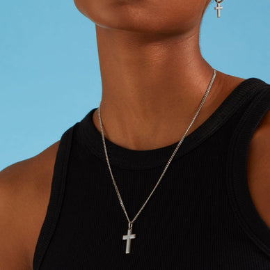 Cross Pendant - Silver