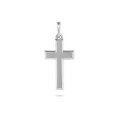 Cross Pendant - Platinum