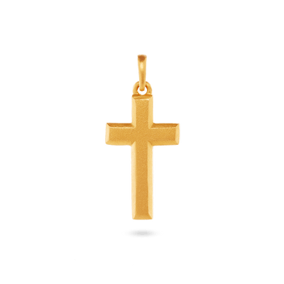 Cross Pendant - Gold 24k
