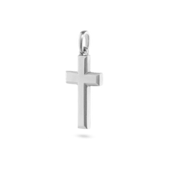 Cross Pendant - Platinum