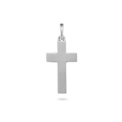 Cross Pendant - Platinum