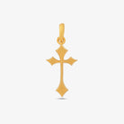 Modern cross pendant