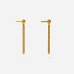 Curb Chain Drop Earring