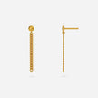 Curb Chain Drop Earring