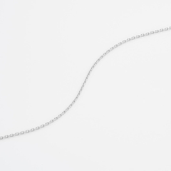 Diamond Cut Cable Chain Bracelet - Platinum