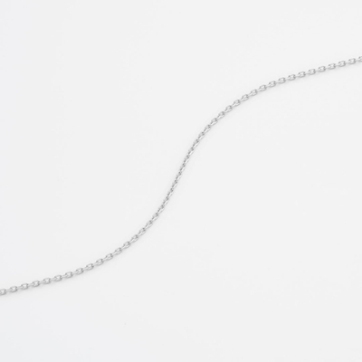 Diamond Cut Cable Chain Bracelet - Platinum