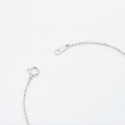 Diamond Cut Cable Chain Bracelet - Platinum