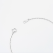 Diamond Cut Cable Chain Bracelet - Platinum