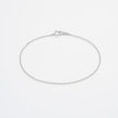 Diamond Cut Cable Chain Bracelet - Platinum