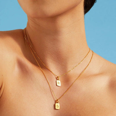 Diamond Cut Cable Chain Necklace - Gold 24k