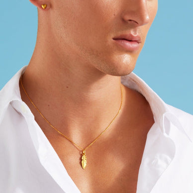 Diamond Cut Cable Chain Necklace - Gold 24k