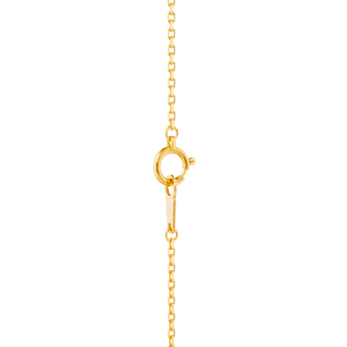 Diamond Cut Cable Chain Necklace - Gold 24k