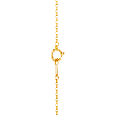 Diamond Cut Cable Chain Necklace - Gold 24k