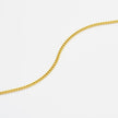 Diamond Cut Curb Chain Bracelet - Gold 24k
