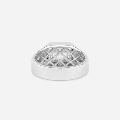 Emerald Cut Wide Statement Ring