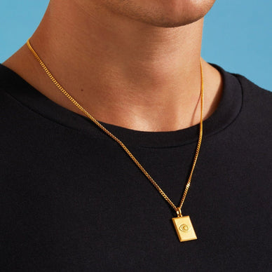 Evil Eye Pendant - Gold 18k