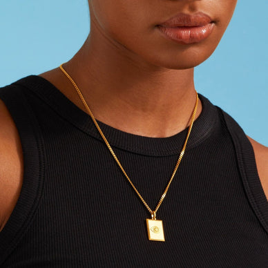 Evil Eye Pendant - Gold 18k
