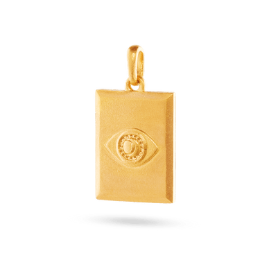 Evil Eye Pendant - Gold 18k