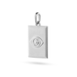 Evil Eye Pendant - Silver