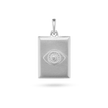 Evil Eye Pendant - Silver