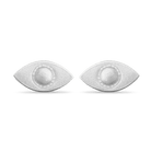 Evil eye stud earrings