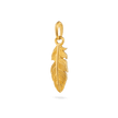 Feather Pendant - Gold 24k