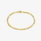 Narrow figaro chain bracelet